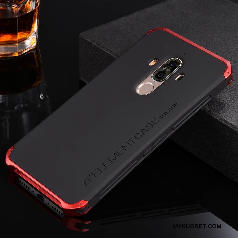 Kuori Huawei Mate 9 Laukut Pesty Suede Puhelimen Kuoret, Kotelo Huawei Mate 9 Silikoni Murtumaton Hopea