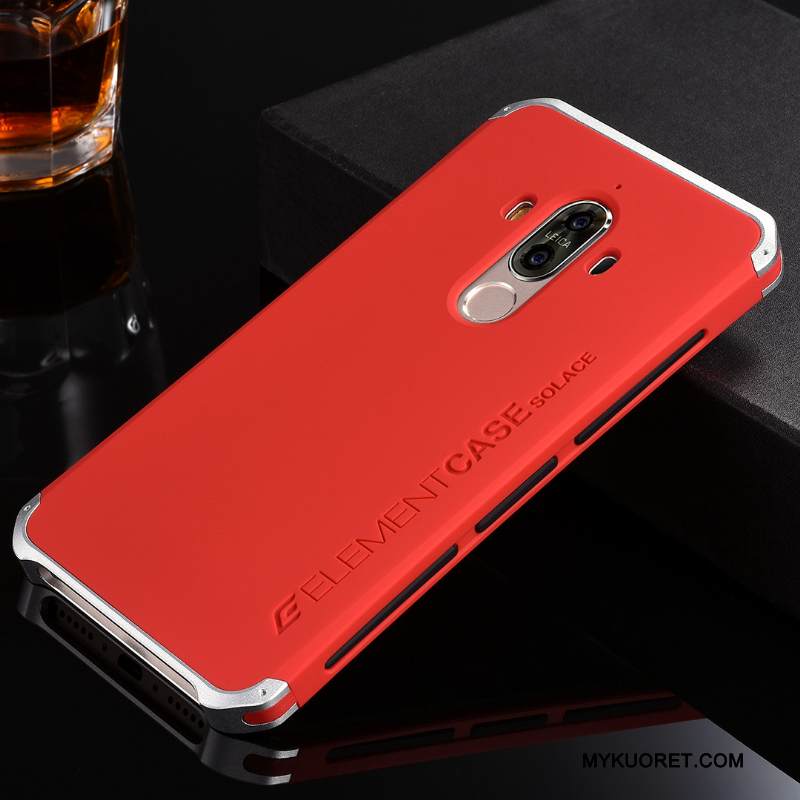 Kuori Huawei Mate 9 Laukut Pesty Suede Puhelimen Kuoret, Kotelo Huawei Mate 9 Silikoni Murtumaton Hopea