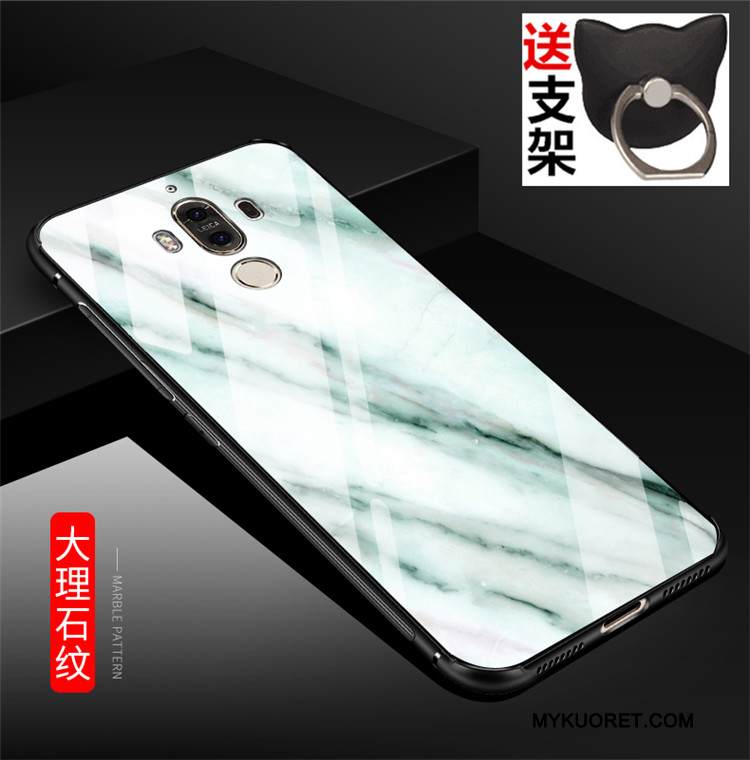 Kuori Huawei Mate 9 Laukut Puhelimen Kuoret Musta, Kotelo Huawei Mate 9 Pehmeä Neste Karkaisu