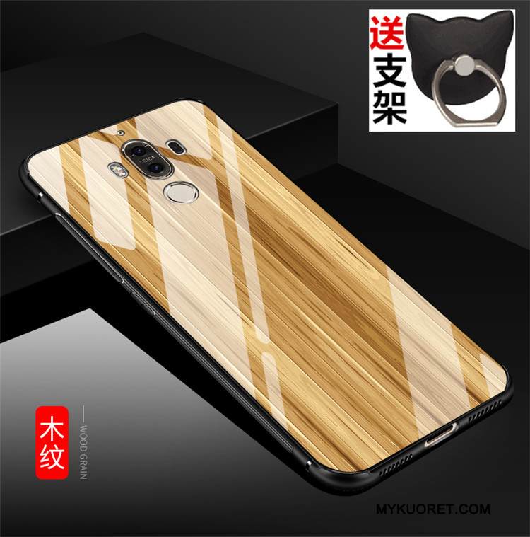 Kuori Huawei Mate 9 Laukut Puhelimen Kuoret Musta, Kotelo Huawei Mate 9 Pehmeä Neste Karkaisu