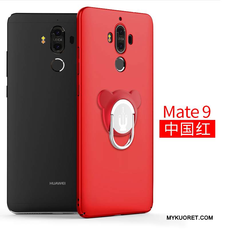 Kuori Huawei Mate 9 Luova Magneettinen Persoonallisuus, Kotelo Huawei Mate 9 Punainen Puhelimen Kuoret