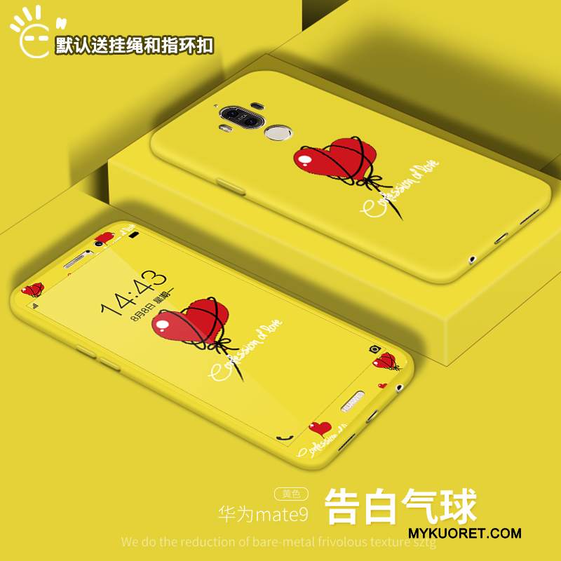 Kuori Huawei Mate 9 Luova Murtumaton Kalvo, Kotelo Huawei Mate 9 Laukut Karkaisu Persoonallisuus