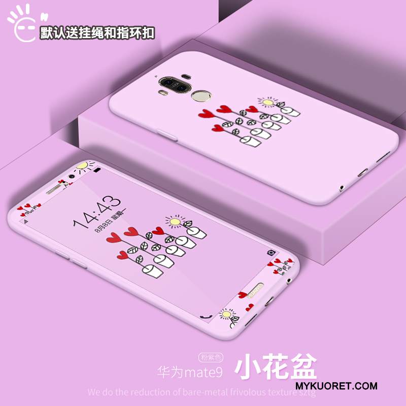Kuori Huawei Mate 9 Luova Murtumaton Kalvo, Kotelo Huawei Mate 9 Laukut Karkaisu Persoonallisuus