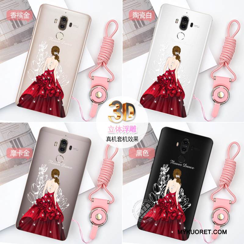 Kuori Huawei Mate 9 Luova Ultra Sininen, Kotelo Huawei Mate 9 Laukut Puhelimen Kuoret Ohut