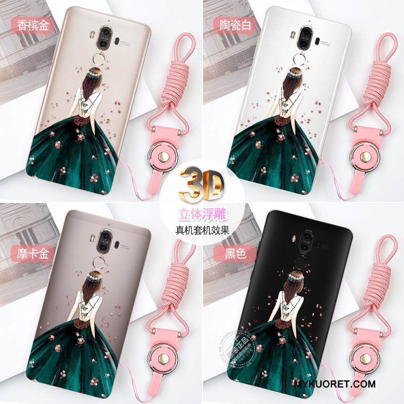 Kuori Huawei Mate 9 Luova Ultra Sininen, Kotelo Huawei Mate 9 Laukut Puhelimen Kuoret Ohut