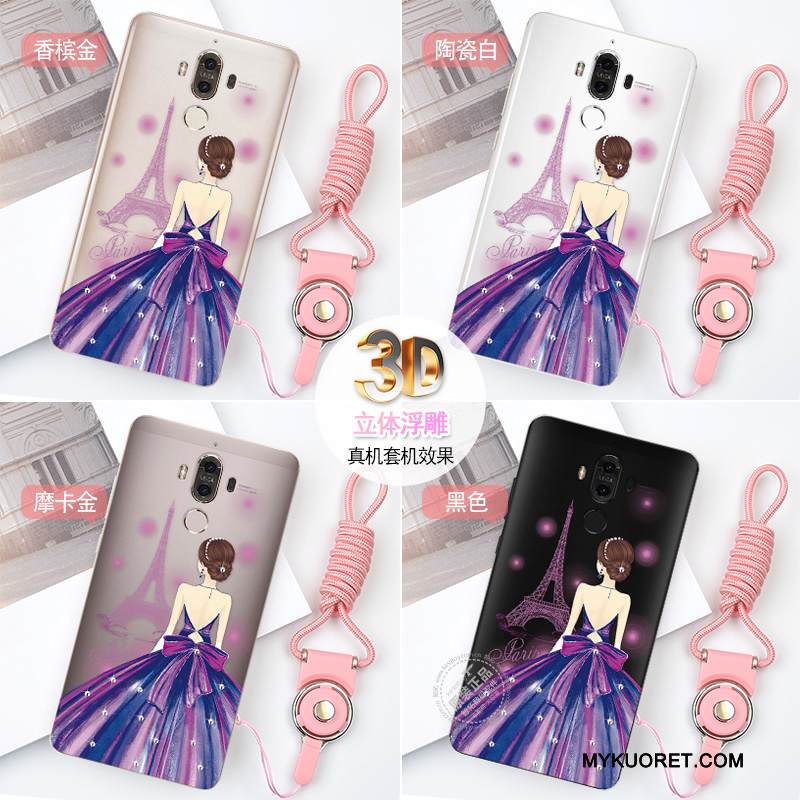 Kuori Huawei Mate 9 Luova Ultra Sininen, Kotelo Huawei Mate 9 Laukut Puhelimen Kuoret Ohut