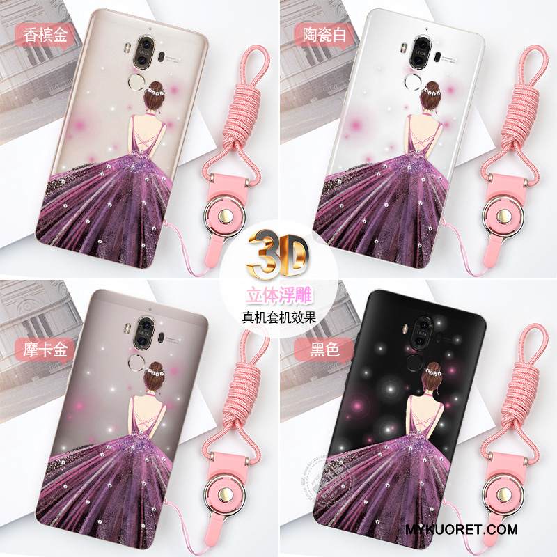 Kuori Huawei Mate 9 Luova Ultra Sininen, Kotelo Huawei Mate 9 Laukut Puhelimen Kuoret Ohut