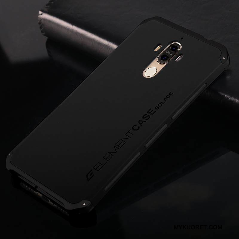 Kuori Huawei Mate 9 Metalli 说 Kova, Kotelo Huawei Mate 9 Laukut Persoonallisuus Pesty Suede