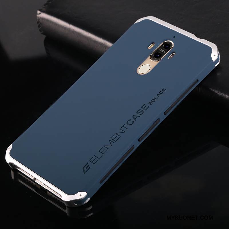 Kuori Huawei Mate 9 Metalli 说 Kova, Kotelo Huawei Mate 9 Laukut Persoonallisuus Pesty Suede