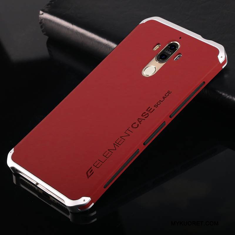 Kuori Huawei Mate 9 Metalli 说 Kova, Kotelo Huawei Mate 9 Laukut Persoonallisuus Pesty Suede
