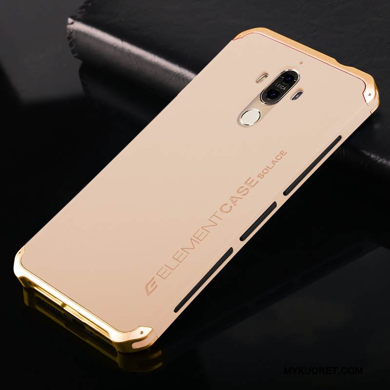 Kuori Huawei Mate 9 Metalli 说 Kova, Kotelo Huawei Mate 9 Laukut Persoonallisuus Pesty Suede