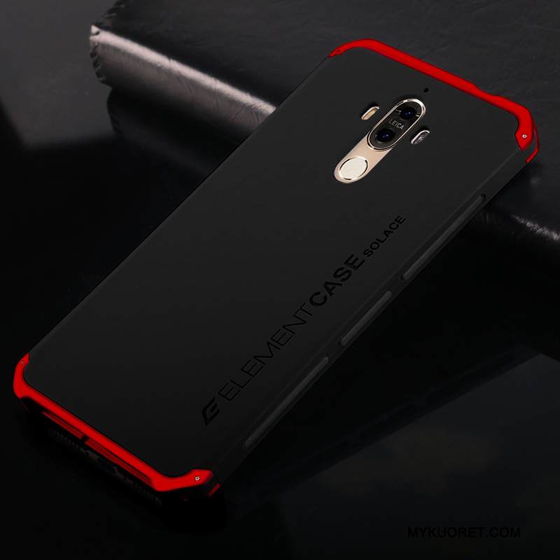 Kuori Huawei Mate 9 Metalli 说 Kova, Kotelo Huawei Mate 9 Laukut Persoonallisuus Pesty Suede