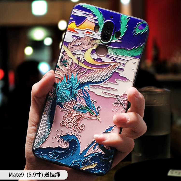 Kuori Huawei Mate 9 Pehmeä Neste Jauhe Puhelimen Kuoret, Kotelo Huawei Mate 9 Laukut Murtumaton Persoonallisuus