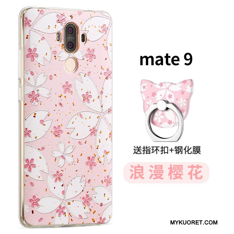 Kuori Huawei Mate 9 Pehmeä Neste Läpinäkyvä Puhelimen Kuoret, Kotelo Huawei Mate 9 Silikoni