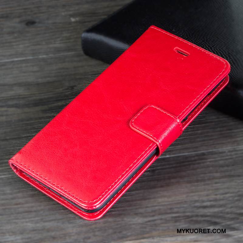 Kuori Huawei Mate 9 Pro Kuoret Puhelimen Kuoret Punainen, Kotelo Huawei Mate 9 Pro Nahka Murtumaton