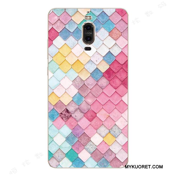 Kuori Huawei Mate 9 Pro Laukut Puhelimen Kuoret Vaaleansininen, Kotelo Huawei Mate 9 Pro Pehmeä Neste