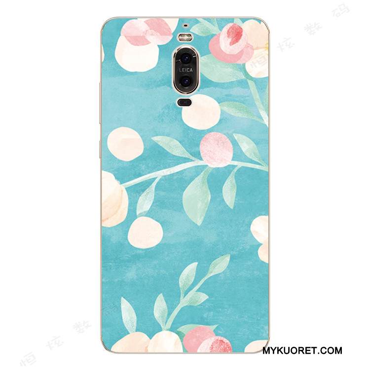 Kuori Huawei Mate 9 Pro Laukut Puhelimen Kuoret Vaaleansininen, Kotelo Huawei Mate 9 Pro Pehmeä Neste