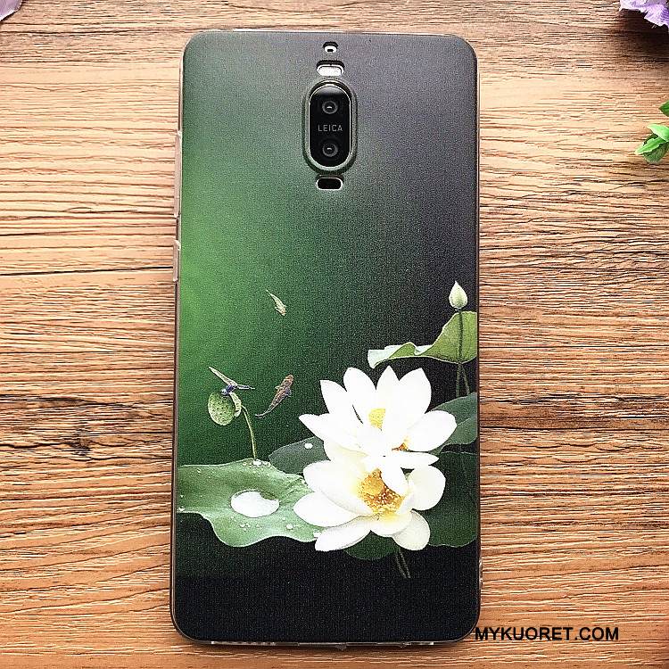 Kuori Huawei Mate 9 Pro Laukut Ultra Sininen, Kotelo Huawei Mate 9 Pro Pehmeä Neste Persoonallisuus Puhelimen Kuoret