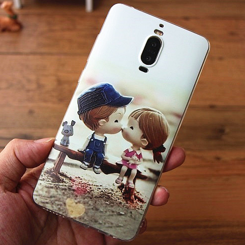 Kuori Huawei Mate 9 Pro Laukut Ultra Sininen, Kotelo Huawei Mate 9 Pro Pehmeä Neste Persoonallisuus Puhelimen Kuoret