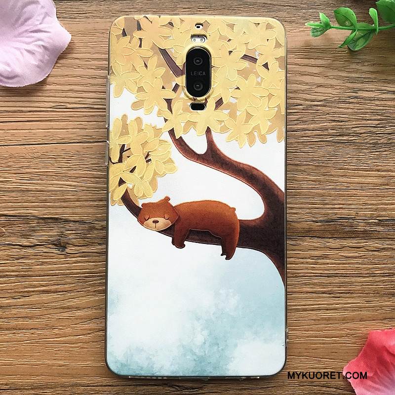 Kuori Huawei Mate 9 Pro Laukut Ultra Sininen, Kotelo Huawei Mate 9 Pro Pehmeä Neste Persoonallisuus Puhelimen Kuoret