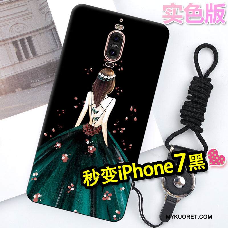 Kuori Huawei Mate 9 Pro Luova Murtumaton Musta, Kotelo Huawei Mate 9 Pro Silikoni Trendi Puhelimen Kuoret