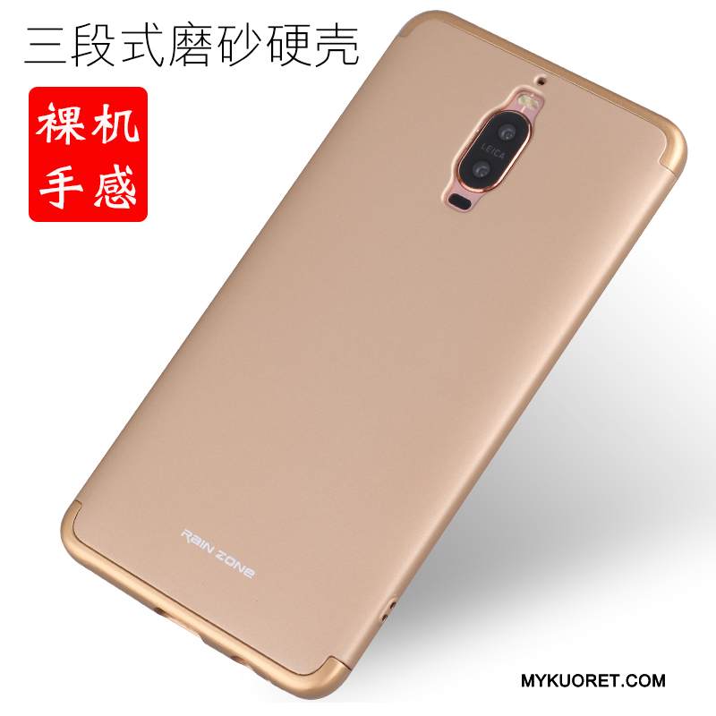 Kuori Huawei Mate 9 Pro Metalli Kehys Puhelimen Kuoret, Kotelo Huawei Mate 9 Pro Suojaus Trendi Punainen