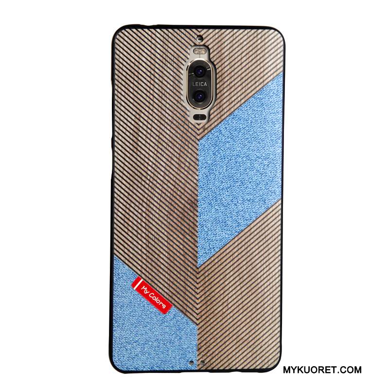 Kuori Huawei Mate 9 Pro Sarjakuva Ripustettavat Koristeet Musta, Kotelo Huawei Mate 9 Pro Suojaus Puhelimen Kuoret