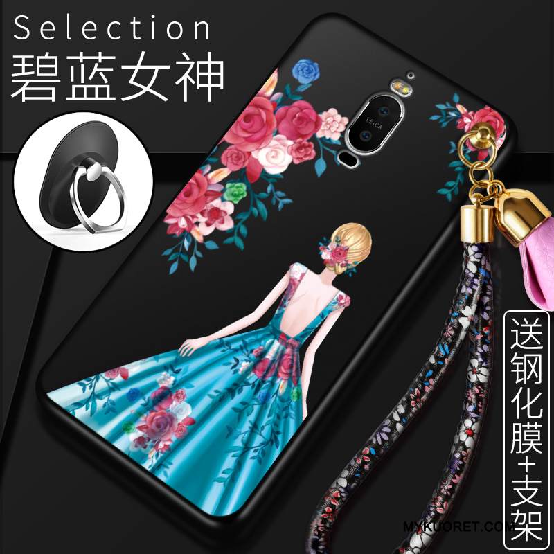 Kuori Huawei Mate 9 Pro Silikoni Ohut Punainen, Kotelo Huawei Mate 9 Pro Suojaus Trendi Puhelimen Kuoret