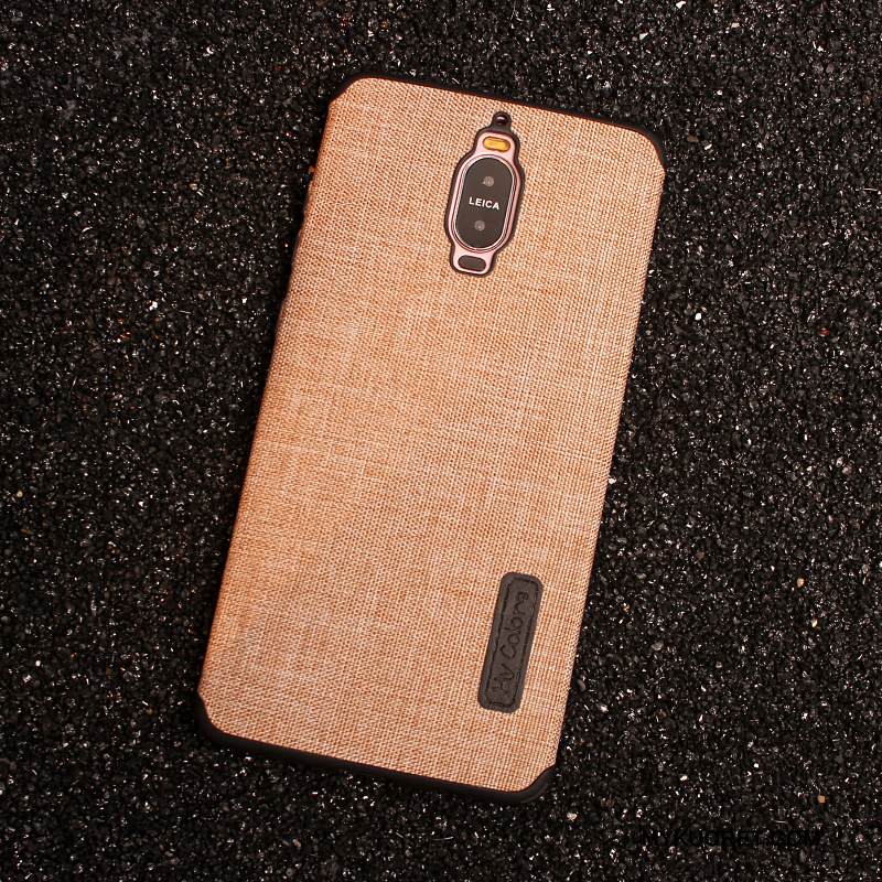 Kuori Huawei Mate 9 Pro Silikoni Pellava Persoonallisuus, Kotelo Huawei Mate 9 Pro Puhelimen Kuoret