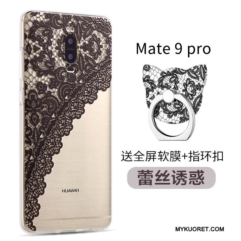 Kuori Huawei Mate 9 Pro Silikoni Puhelimen Kuoret Sininen, Kotelo Huawei Mate 9 Pro Sarjakuva Murtumaton Trendi