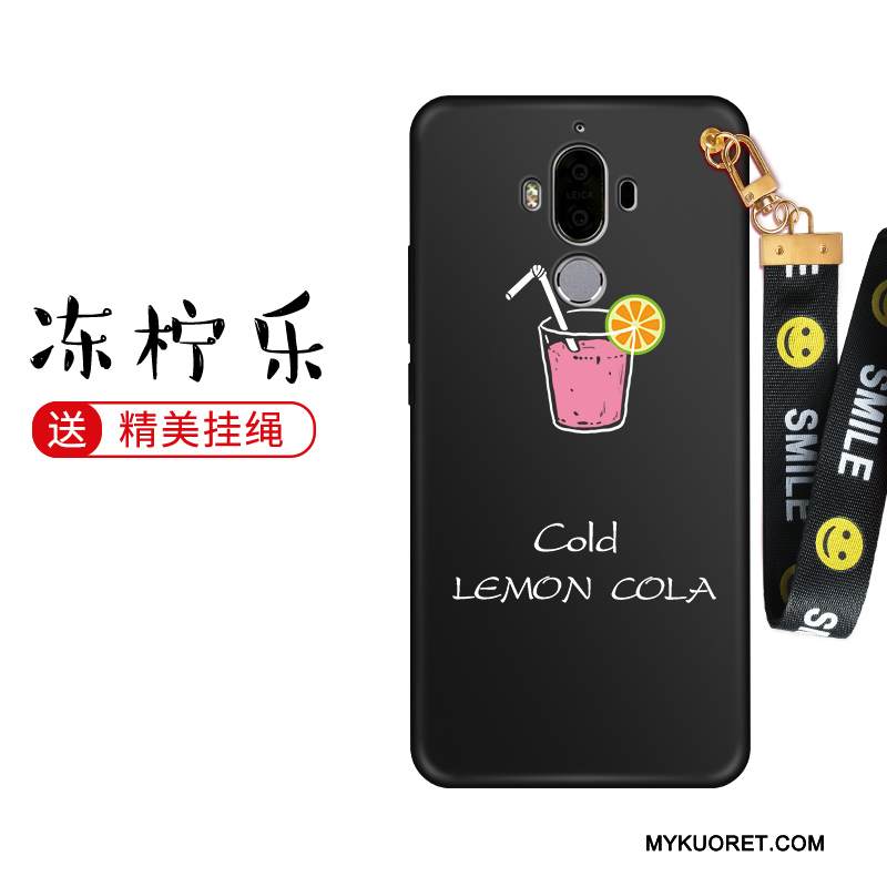 Kuori Huawei Mate 9 Sarjakuva Persoonallisuus Punainen, Kotelo Huawei Mate 9 Luova Ripustettavat Koristeet Puhelimen Kuoret