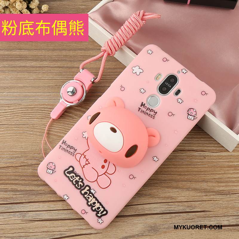 Kuori Huawei Mate 9 Silikoni Jauhe Puhelimen Kuoret, Kotelo Huawei Mate 9 Laukut Ripustettavat Koristeet Murtumaton