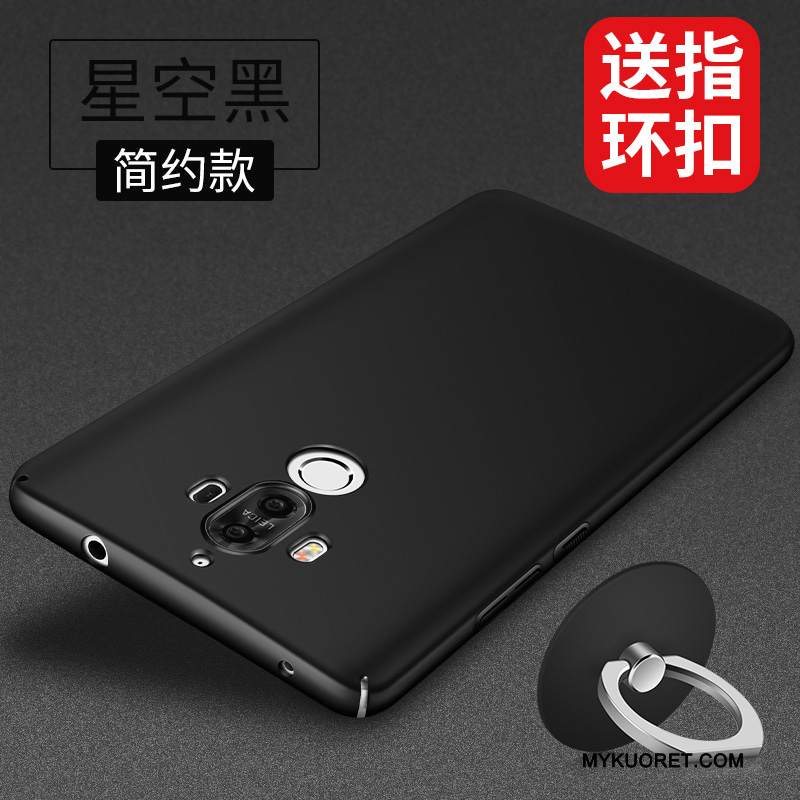 Kuori Huawei Mate 9 Silikoni Murtumaton Ultra, Kotelo Huawei Mate 9 Suojaus Pesty Suede Trendi