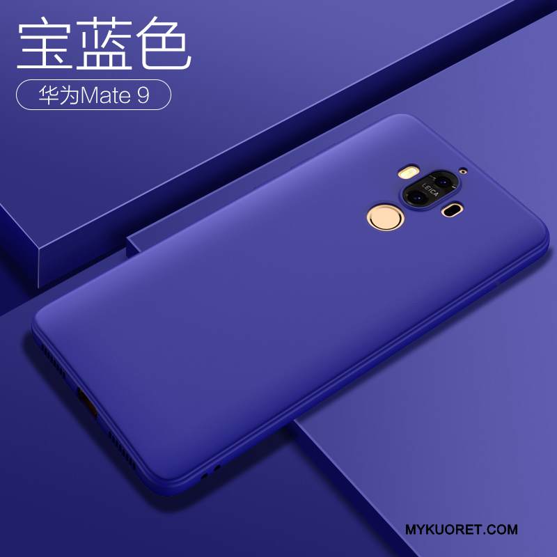 Kuori Huawei Mate 9 Silikoni Ohut Ultra, Kotelo Huawei Mate 9 Suojaus Puhelimen Kuoret Musta