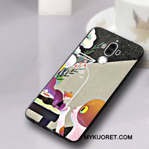 Kuori Huawei Mate 9 Silikoni Ripustettavat Koristeet Persoonallisuus, Kotelo Huawei Mate 9 Pehmeä Neste Trendi Puhelimen Kuoret