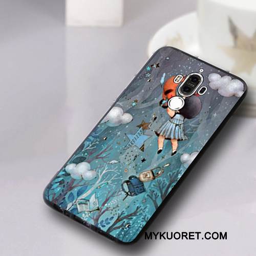 Kuori Huawei Mate 9 Silikoni Ripustettavat Koristeet Persoonallisuus, Kotelo Huawei Mate 9 Pehmeä Neste Trendi Puhelimen Kuoret