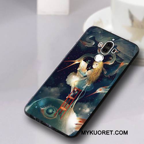 Kuori Huawei Mate 9 Silikoni Ripustettavat Koristeet Persoonallisuus, Kotelo Huawei Mate 9 Pehmeä Neste Trendi Puhelimen Kuoret