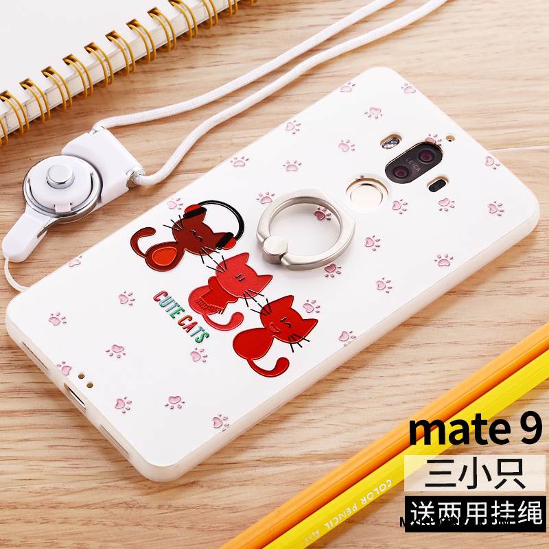 Kuori Huawei Mate 9 Silikoni Sininen Murtumaton, Kotelo Huawei Mate 9 Laukut Persoonallisuus Puhelimen Kuoret