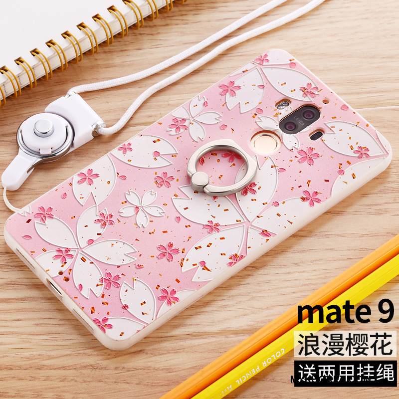 Kuori Huawei Mate 9 Silikoni Sininen Murtumaton, Kotelo Huawei Mate 9 Laukut Persoonallisuus Puhelimen Kuoret