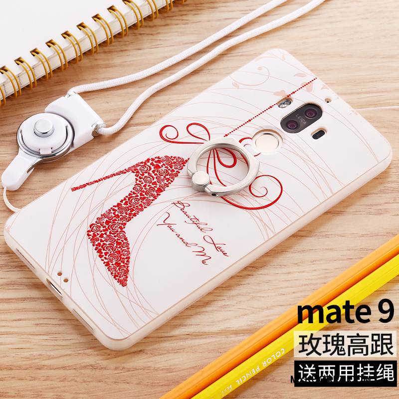 Kuori Huawei Mate 9 Silikoni Sininen Murtumaton, Kotelo Huawei Mate 9 Laukut Persoonallisuus Puhelimen Kuoret