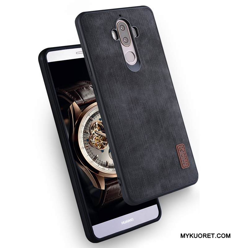Kuori Huawei Mate 9 Silikoni Tummansininen Puhelimen Kuoret, Kotelo Huawei Mate 9 Laukut Murtumaton
