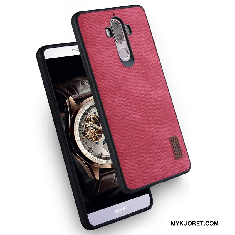 Kuori Huawei Mate 9 Silikoni Tummansininen Puhelimen Kuoret, Kotelo Huawei Mate 9 Laukut Murtumaton