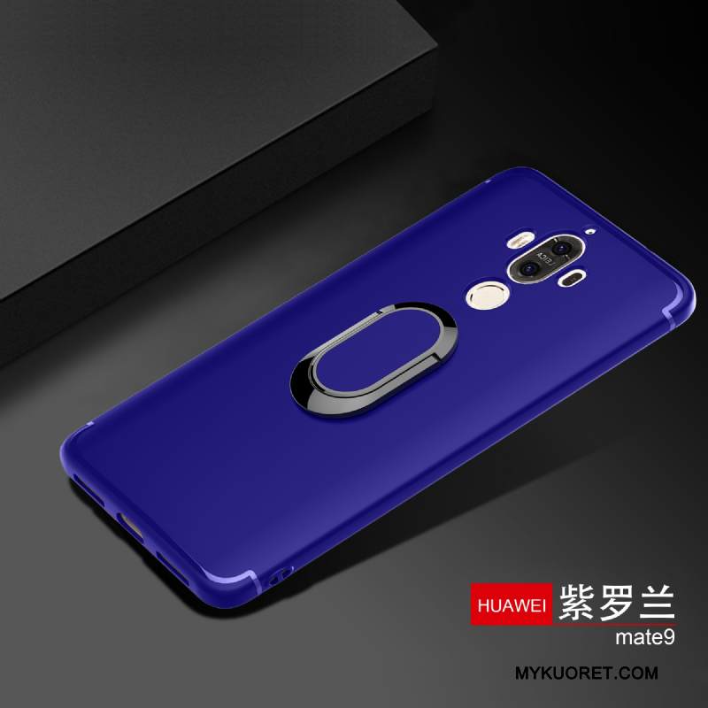 Kuori Huawei Mate 9 Suojaus Rengas Ohut, Kotelo Huawei Mate 9 Musta Ultra