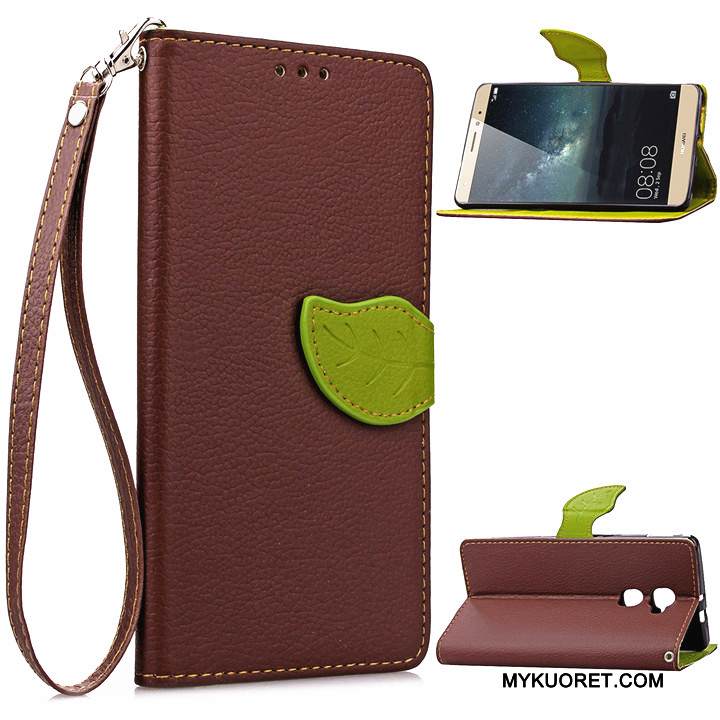 Kuori Huawei Mate S Kuoret Trendi Murtumaton, Kotelo Huawei Mate S Nahka Puhelimen Kuoret Punainen