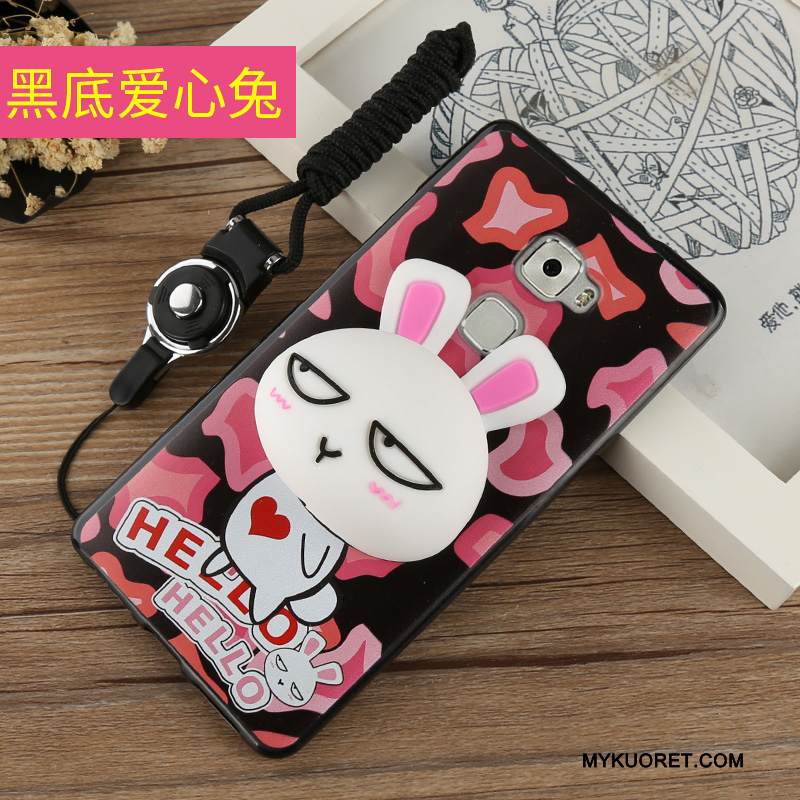 Kuori Huawei Mate S Laukut Puhelimen Kuoret Ripustettavat Koristeet, Kotelo Huawei Mate S Silikoni Musta