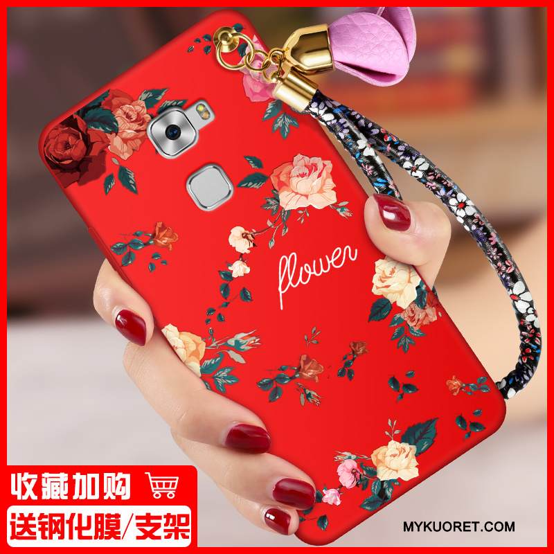 Kuori Huawei Mate S Laukut Trendi Pesty Suede, Kotelo Huawei Mate S Silikoni Musta Persoonallisuus