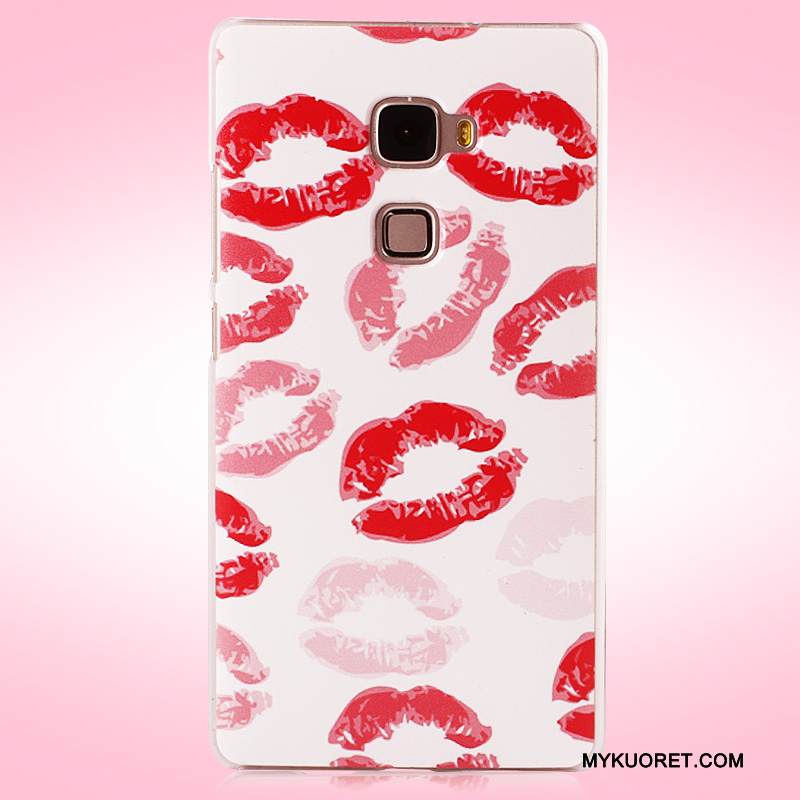 Kuori Huawei Mate S Maalaus Jauhe Puhelimen Kuoret, Kotelo Huawei Mate S Suojaus Kova Pesty Suede