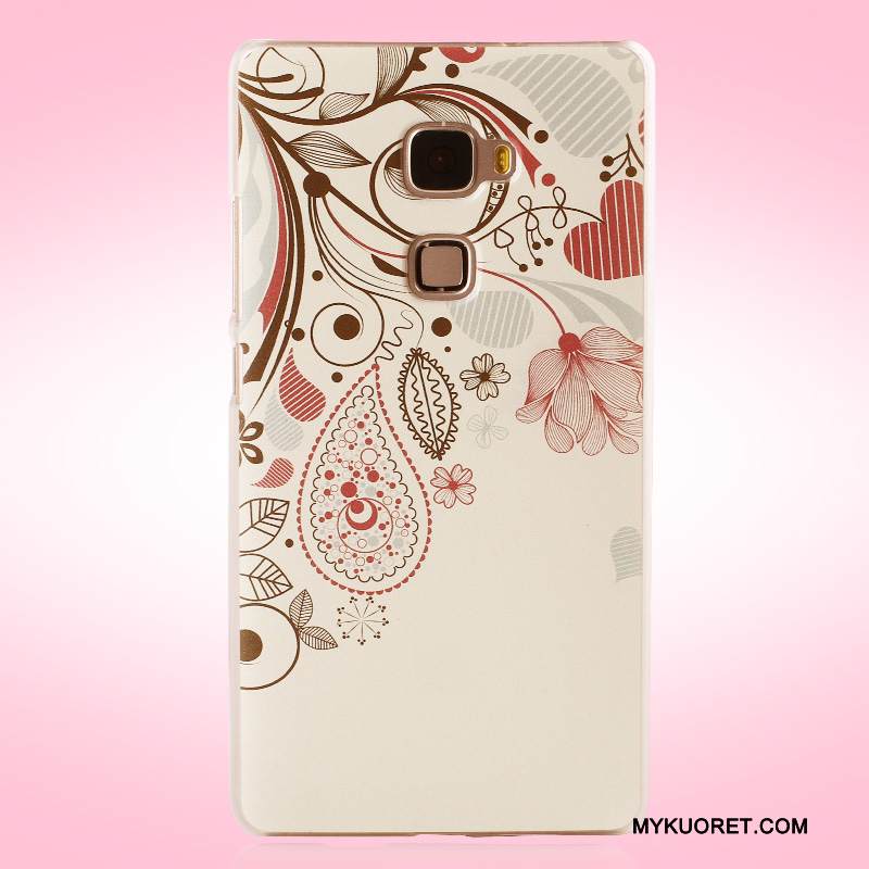 Kuori Huawei Mate S Maalaus Jauhe Puhelimen Kuoret, Kotelo Huawei Mate S Suojaus Kova Pesty Suede