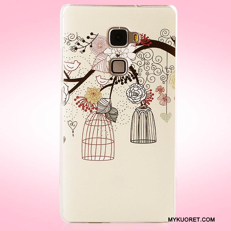 Kuori Huawei Mate S Maalaus Jauhe Puhelimen Kuoret, Kotelo Huawei Mate S Suojaus Kova Pesty Suede