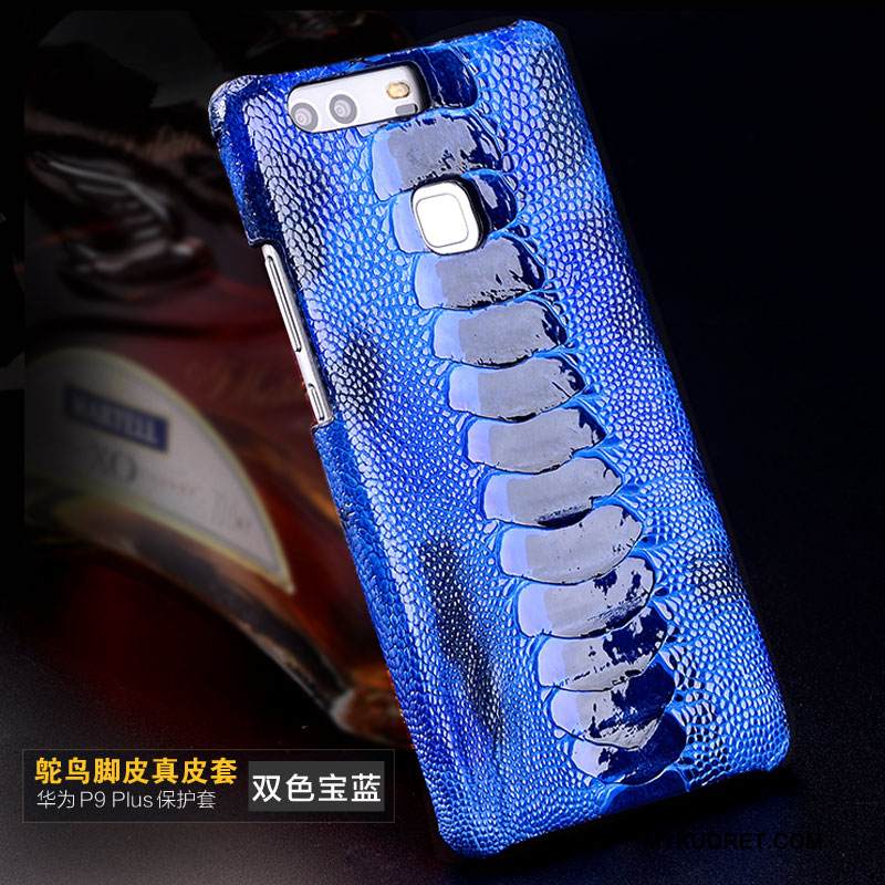 Kuori Huawei Mate S Nahka Sininen Muokata, Kotelo Huawei Mate S Suojaus Takakansi Puhelimen Kuoret